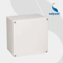Caja de plástico ABS Caja de proyecto Proyecto China DS-AG-2020 200 * 200 * 130 Saip impermeable IP65 Saipwell Caja de plástico Din Rail